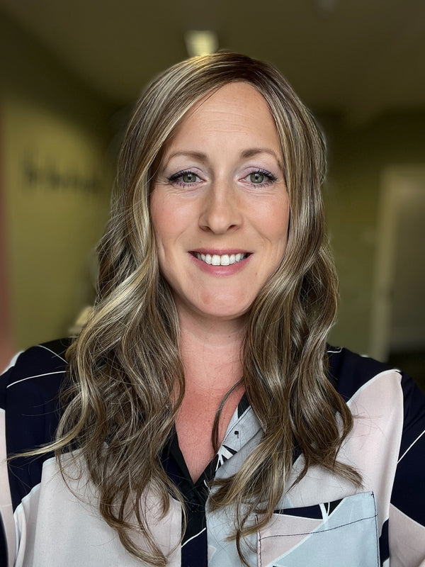 Ellen Wille, Stream topper | Heat-friendly synthetic | Bernstein Rooted | 6.5x6.5" base | 17" length