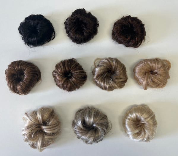 Human Hair Scrunchies | 5-6" Diameter