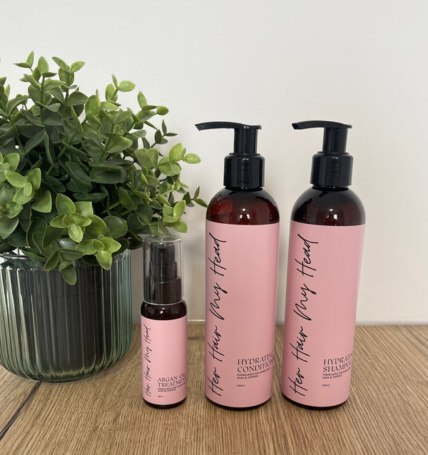 Her Hair My Head, Hydrating Hair Care Range for human hair wigs & toppers